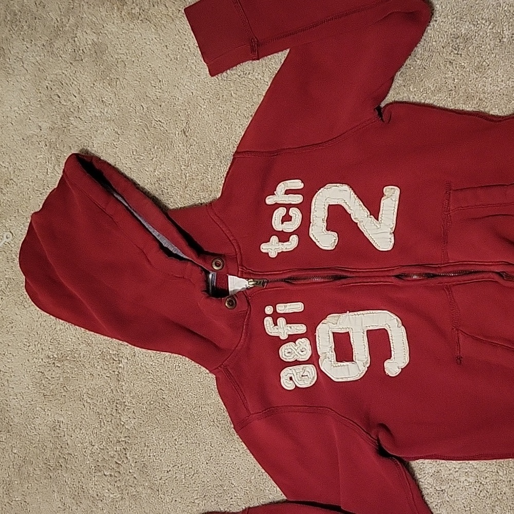 Abercrombie distressed hoodie